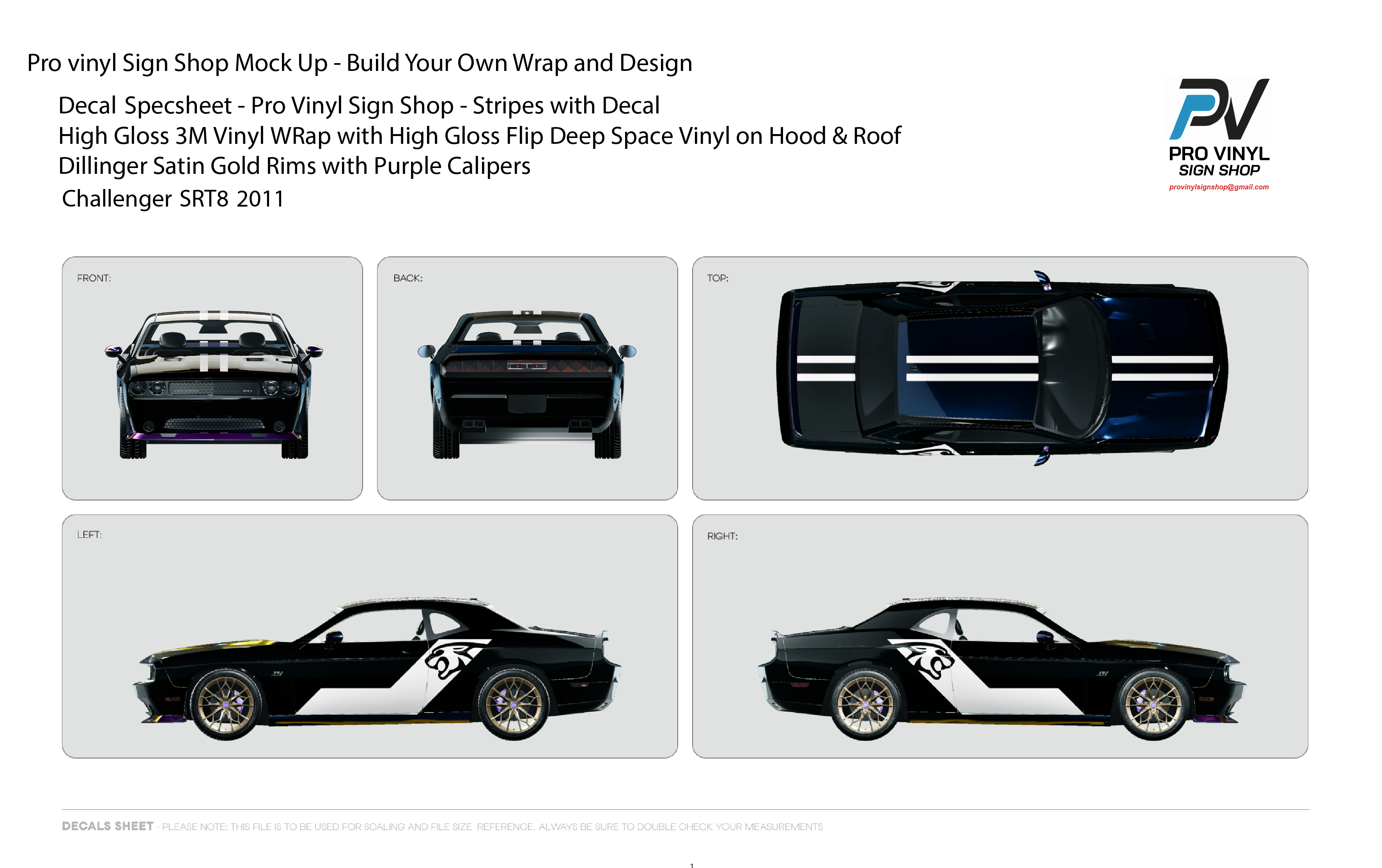 Custom Vinyl Wrap Stripes or Decals - Logo Lettering Graphics Stripes Decals