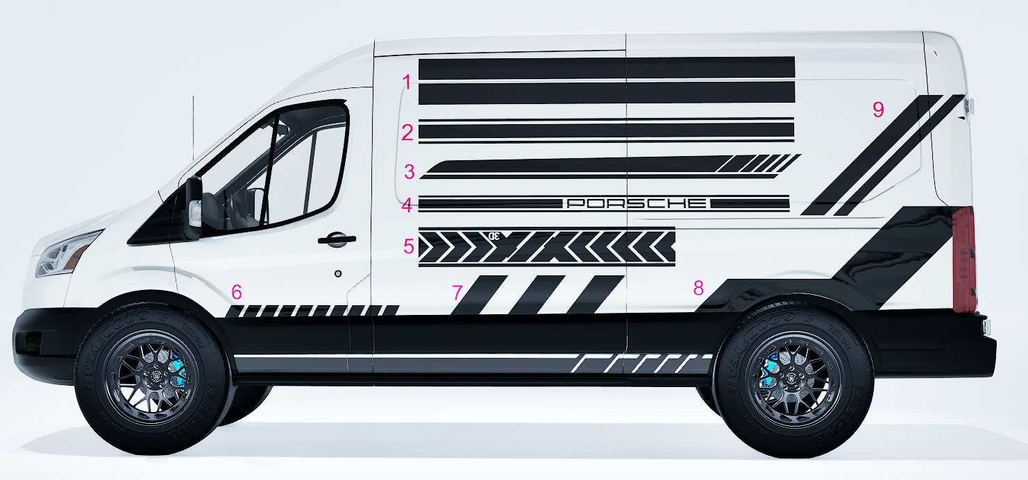 Vehicle Stripes - Custom Vinyl Stripes and Decals - made for you