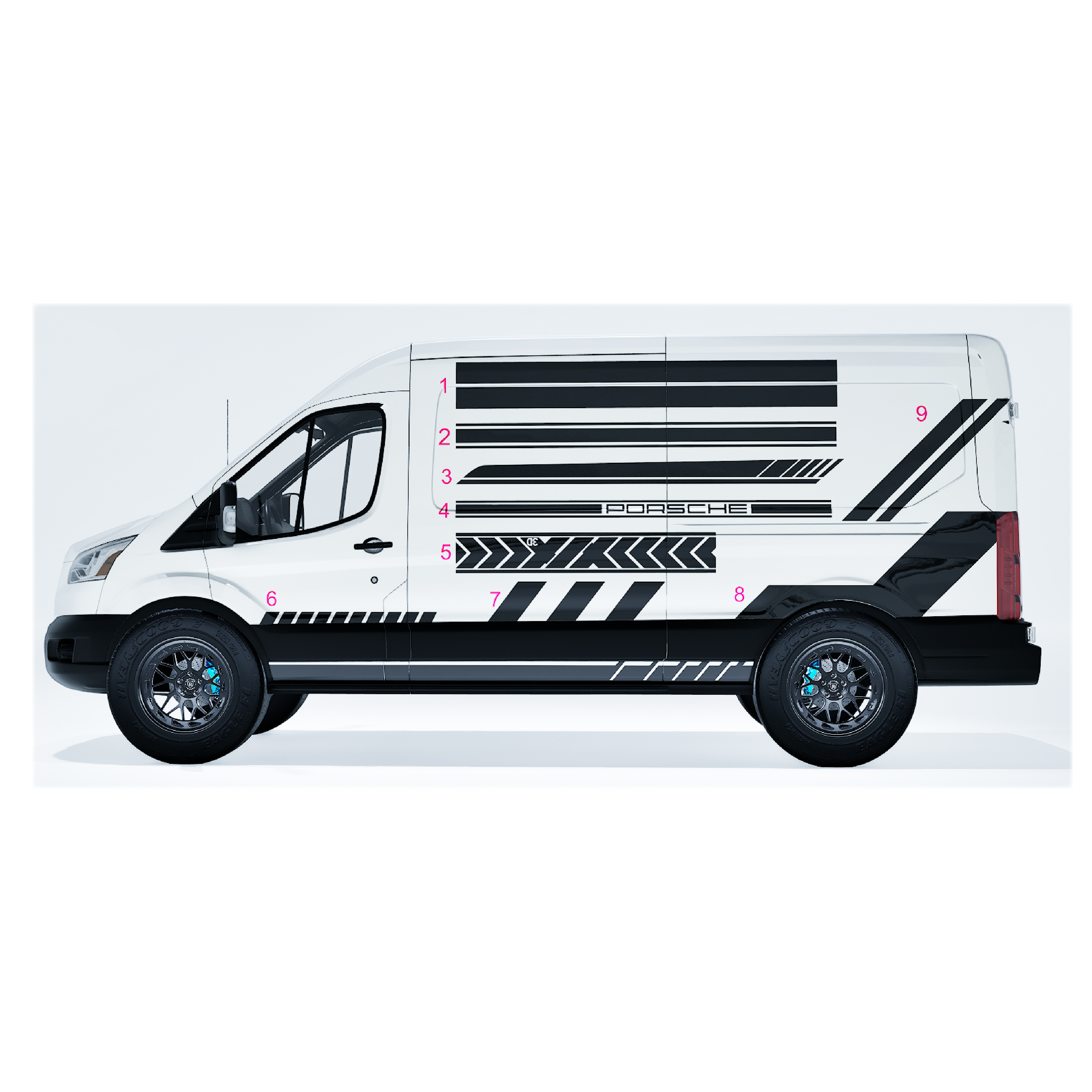 Vehicle Stripes - Custom Vinyl Stripes and Decals - made for you